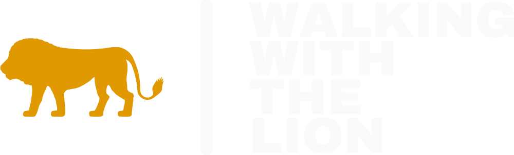 Walking With The Lion Orange Logo